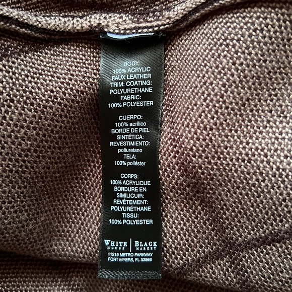 Brown and black poncho - Picture 9 of 9